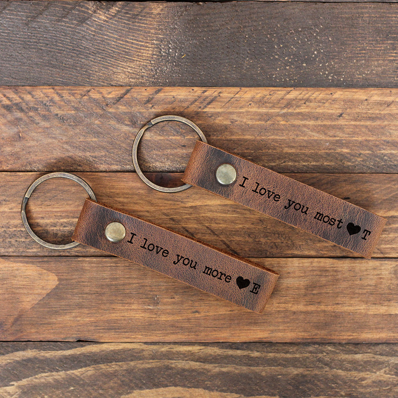 Cute Matching Couple Keychain Set, Anniversary Gift for Boyfriend Girlfriend