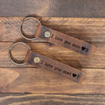 Cute Matching Couple Keychain Set, Anniversary Gift for Boyfriend Girlfriend