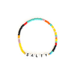 Letter Bead Rainbow Bracelet
